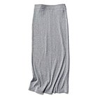 【エムセブンデイズ/M7days】の細見えリブニットスカート 人気、トレンドファッション・服の通販 founy(ファニー) ファッション Fashion レディースファッション Fashion for Women スカート Skirts セットアップ Set-Up, Coordinated Outfit フィット Fit, Slim Fit レギュラー Regular, Standard Fit ロング Long, Long-Length ワイドリブ Wide Rib, Wide Ribbed Knit thumbnail グレー|ID: prp329100004715425 ipo3291000000034068632