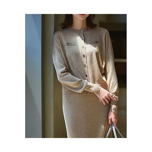 【エムセブンデイズ/M7days】の細見えリブニットスカート 人気、トレンドファッション・服の通販 founy(ファニー) 　ファッション　Fashion　レディースファッション　Fashion for Women　スカート　Skirts　セットアップ　Set-Up, Coordinated Outfit　フィット　Fit, Slim Fit　レギュラー　Regular, Standard Fit　ロング　Long, Long-Length　ワイドリブ　Wide Rib, Wide Ribbed Knit　other-3|ID: prp329100004715425 ipo3291000000034068639
