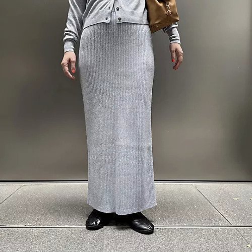 【エムセブンデイズ/M7days】の細見えリブニットスカート 人気、トレンドファッション・服の通販 founy(ファニー) 　ファッション　Fashion　レディースファッション　Fashion for Women　スカート　Skirts　セットアップ　Set-Up, Coordinated Outfit　フィット　Fit, Slim Fit　レギュラー　Regular, Standard Fit　ロング　Long, Long-Length　ワイドリブ　Wide Rib, Wide Ribbed Knit　other-3|ID: prp329100004715425 ipo3291000000035059990