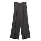 【イーバイエクラ/E by eclat】の【斉藤くみさんコラボ】裏起毛サイドベルトつきタックパンツ チャコールグレー2|ID: prp329100004715445 ipo3291000000034210590