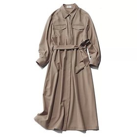 【エムセブンデイズ/M7days】 タイつきハリ感コート風ワンピース人気、トレンドファッション・服の通販 founy(ファニー) ファッション Fashion レディースファッション Fashion for Women アウター Coat / Outerwear Collection コート・ロングコート・ピーコート Long Coats, Peacoats & More ストレッチ Stretch, Stretchy Fabric バランス Balance, Style Balance ポケット Pocket, Pocket Detail メタル Metal, Metal Parts ロング Long, Long-Length 洗える Machine Washable |ID:prp329100004715461