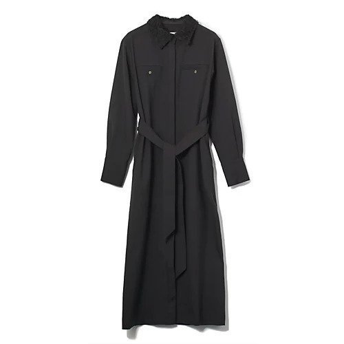 【イーバイエクラ/E by eclat】の【4WAY】取りはずせる襟つきワンピース 人気、トレンドファッション・服の通販 founy(ファニー) 　ファッション　Fashion　レディースファッション　Fashion for Women　ワンピース　Dresses　ストレッチ　Stretch, Stretchy Fabric　スマート　Smart, Elegant　ポケット　Pocket, Pocket Detail　洗える　Machine Washable　秋　Autumn　 other-1|ID: prp329100004715462 ipo3291000000034068886