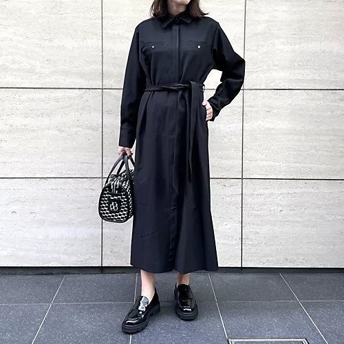【イーバイエクラ/E by eclat】の【4WAY】取りはずせる襟つきワンピース 人気、トレンドファッション・服の通販 founy(ファニー) 　ファッション　Fashion　レディースファッション　Fashion for Women　ワンピース　Dresses　ストレッチ　Stretch, Stretchy Fabric　スマート　Smart, Elegant　ポケット　Pocket, Pocket Detail　洗える　Machine Washable　秋　Autumn　other-3|ID: prp329100004715462 ipo3291000000034068890