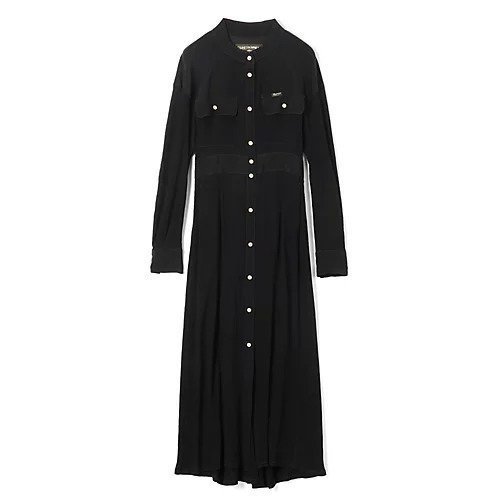 【フォトコピュー/PHOTOCOPIEU】のCOLOR STICHING SHIRT DRESS インテリア・キッズ・メンズ・レディースファッション・服の通販 founy(ファニー) https://founy.com/ ファッション Fashion レディースファッション Fashion for Women トップス・カットソー Cut & Sew Tops シャツ・ブラウス・オフィスカジュアル Elegant Blouses & Button-Ups ワンピース Dresses フォーマル・パーティードレス・結婚式用ドレス Elegant & Casual Dresses 2025年 2025 2025-2026秋冬・A/W Autumn/Winter 2025–26 AW25–26 シルク Silk, 100% Silk デニム Denim, Jeans Material リュクス Luxury, Elegant, High-End, Chic 今季 This Season, Current Season 洗える Machine Washable |ID: prp329100004715463 ipo3291000000034068891