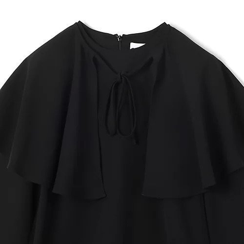 【ガニー/GANNI】のLight Twill Suiting Circle Collar Mini Dress 人気、トレンドファッション・服の通販 founy(ファニー) 　ファッション　Fashion　レディースファッション　Fashion for Women　ワンピース　Dresses　フォーマル・パーティードレス・結婚式用ドレス　Elegant & Casual Dresses　2025年　2025　2025-2026秋冬・A/W　Autumn/Winter 2025–26 AW25–26　シンプル　Simple, Minimal　ツイル　Twist, Twisted Detail　ドレス　Dress, One-Piece　フェミニン　Feminine, Girly　ラッフル　Ruffle, Frill　other-3|ID: prp329100004715464 ipo3291000000034068898