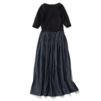 【プルミエ アロンディスモン/1er Arrondissement】の【Marisol別注】ニットドッキングワンピース 人気、トレンドファッション・服の通販 founy(ファニー) ファッション Fashion レディースファッション Fashion for Women ワンピース Dresses おすすめ Recommended / Our Picks コンパクト Compact, Small Size ジャケット Jacket, Outerwear タフタ Taffeta, Structured Fabric ドッキング Docking, Mixed Material フォルム Silhouette, Form フレア Flare, Flared ブルゾン Blouson, Bomber Jacket エレガント 上品 Elegant 別注 Limited Edition, Custom Order |ID:prp329100004715465
