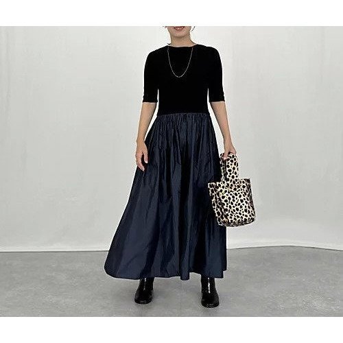 【プルミエ アロンディスモン/1er Arrondissement】の【Marisol別注】ニットドッキングワンピース 人気、トレンドファッション・服の通販 founy(ファニー) ファッション Fashion レディースファッション Fashion for Women ワンピース Dresses おすすめ Recommended / Our Picks コンパクト Compact, Small Size ジャケット Jacket, Outerwear タフタ Taffeta, Structured Fabric ドッキング Docking, Mixed Material フォルム Silhouette, Form フレア Flare, Flared ブルゾン Blouson, Bomber Jacket エレガント 上品 Elegant 別注 Limited Edition, Custom Order other-2|ID: prp329100004715465 ipo3291000000034337998