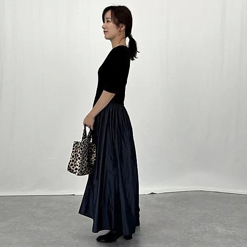 【プルミエ アロンディスモン/1er Arrondissement】の【Marisol別注】ニットドッキングワンピース 人気、トレンドファッション・服の通販 founy(ファニー) ファッション Fashion レディースファッション Fashion for Women ワンピース Dresses おすすめ Recommended / Our Picks コンパクト Compact, Small Size ジャケット Jacket, Outerwear タフタ Taffeta, Structured Fabric ドッキング Docking, Mixed Material フォルム Silhouette, Form フレア Flare, Flared ブルゾン Blouson, Bomber Jacket エレガント 上品 Elegant 別注 Limited Edition, Custom Order other-3|ID: prp329100004715465 ipo3291000000034338000