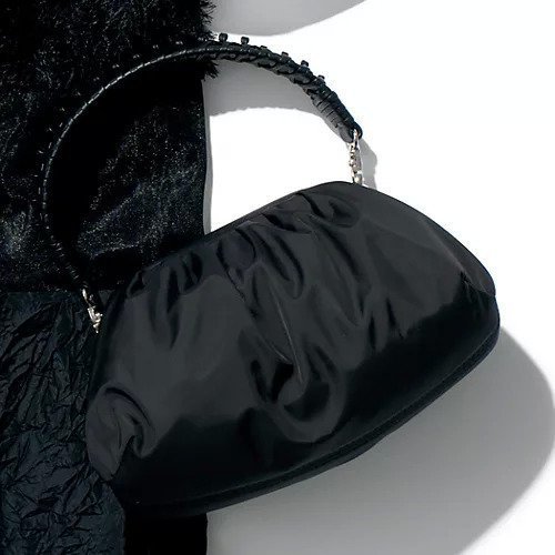 【エクラ/eclat】の【宮崎桃代さん別注】Dumpling Mini/ナイロンバッグ 人気、トレンドファッション・服の通販 founy(ファニー) 　ファッション　Fashion　レディースファッション　Fashion for Women　バッグ　Bags　クラッチ　Clutch, Clutch Bag　ストラップ　Strap, Strap Detail　タフタ　Taffeta, Structured Fabric　ハンド　Hand, Handmade　別注　Limited Edition, Custom Order　other-2|ID: prp329100004715467 ipo3291000000034068909