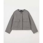 【レキュップ/LEQUIPE】のバイカラーチェックジャケット 人気、トレンドファッション・服の通販 founy(ファニー) ファッション Fashion レディースファッション Fashion for Women アウター Coat / Outerwear Collection レディースジャケット・軽アウター Jackets インナー Innerwear ウォーム Warm Fabric ジャケット Jacket, Outerwear ハウンドトゥース Houndstooth, Dogtooth Check ポケット Pocket, Pocket Detail 無地 Plain, Solid Color thumbnail ハウンドトゥース|ID: prp329100004715477 ipo3291000000034068981