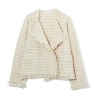 【イーバイエクラ/E by eclat】のツイード風ニットガウンジャケット 人気、トレンドファッション・服の通販 founy(ファニー) ファッション Fashion レディースファッション Fashion for Women アウター Coat / Outerwear Collection レディースジャケット・軽アウター Jackets ガウン Gown, Robe ジャケット Jacket, Outerwear ツイード Twill, Twill Weave フリンジ Fringe, Tassel ボトム Bottoms, Lower Wear ミックス Mix, Mixed Style モダン Modern, Contemporary 洗える Machine Washable 軽量 Lightweight, Ultra Light thumbnail ベージュ|ID: prp329100004715483 ipo3291000000034069008