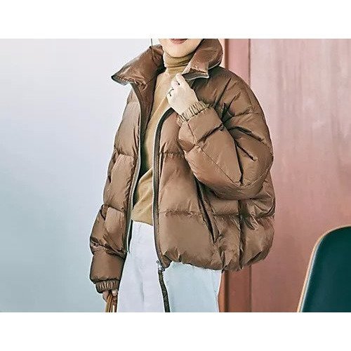 【カレッジ アッパーハイツ/COLLEGE UPPER HIGHTS】の【Marisol 別注】Lachen ショートダウン 人気、トレンドファッション・服の通販 founy(ファニー) 　ファッション　Fashion　レディースファッション　Fashion for Women　コンパクト　Compact, Small Size　ショート　Short, Short Length　スタンド　Stand Collar, Upright Stand　ダウン　Down, Puffer　ドローコード　Drawcord, Drawstring Cord　フェザー　Feather, Feather Detail　ポーチ　Pouch, Small Case　別注　Limited Edition, Custom Order　旅行　Travel　楽ちん　Easy Fit, Comfortable　軽量　Lightweight, Ultra Light　other-3|ID: prp329100004715487 ipo3291000000034069028