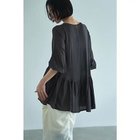 【マージュール/marjour】のPEPLUM SHEER KNIT CHARCOAL|ID: prp329100004715638 ipo3291000000036318896