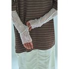 【マージュール/marjour】のVINTAGE NUANCE SHEER LACE TOPS 人気、トレンドファッション・服の通販 founy(ファニー) ファッション Fashion レディースファッション Fashion for Women トップス・カットソー Cut & Sew Tops インナー Innerwear ヴィンテージ Vintage Style 洗える Machine Washable シアー Sheer, See-Through ジャケット Jacket, Outerwear スウェット / スエット Sweatshirt, Sweatwear ストレッチ Stretch, Stretchy Fabric とろみ Fluid, Flowy Fabric ポケット Pocket, Pocket Detail レース Lace, Lace Fabric 夏 Summer thumbnail OFFWHITE|ID: prp329100004715643 ipo3291000000034069957