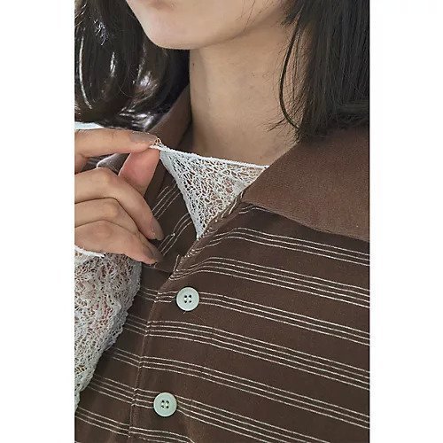 【マージュール/marjour】のVINTAGE NUANCE SHEER LACE TOPS 人気、トレンドファッション・服の通販 founy(ファニー) 　ファッション　Fashion　レディースファッション　Fashion for Women　トップス・カットソー　Cut & Sew Tops　インナー　Innerwear　ヴィンテージ　Vintage Style　洗える　Machine Washable　シアー　Sheer, See-Through　ジャケット　Jacket, Outerwear　スウェット / スエット　Sweatshirt, Sweatwear　ストレッチ　Stretch, Stretchy Fabric　とろみ　Fluid, Flowy Fabric　ポケット　Pocket, Pocket Detail　レース　Lace, Lace Fabric　夏　Summer　other-2|ID: prp329100004715643 ipo3291000000034069958