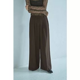 【マージュール/marjour】 NUANCE BROWN WIDE TUCKPANTS人気、トレンドファッション・服の通販 founy(ファニー) ファッション Fashion レディースファッション Fashion for Women パンツ Pants & Trousers 今季 This Season, Current Season スウェット / スエット Sweatshirt, Sweatwear ストレッチ Stretch, Stretchy Fabric スーツ Suit, Formalwear ポケット Pocket, Pocket Detail マニッシュ Mannish, Boyish ワイド Wide, Wide Fit A/W・秋冬 Autumn/Winter エレガント 上品 Elegant |ID:prp329100004715650