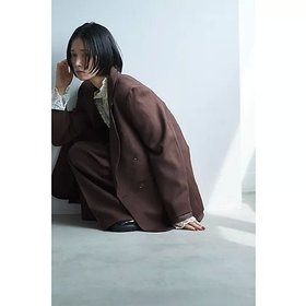 【マージュール/marjour】 OVER BROWN DOUBLE JACKET人気、トレンドファッション・服の通販 founy(ファニー) ファッション Fashion レディースファッション Fashion for Women アウター Coat / Outerwear Collection レディースジャケット・軽アウター Jackets シンプル Simple, Minimal ストレッチ Stretch, Stretchy Fabric セットアップ Set-Up, Coordinated Outfit ツイル Twist, Twisted Detail トレンド Trend, Trending Now ポケット Pocket, Pocket Detail |ID:prp329100004715659