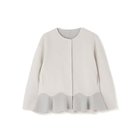 【アドーア/ADORE】のCa混2TONEリバージャケット 人気、トレンドファッション・服の通販 founy(ファニー) ファッション Fashion レディースファッション Fashion for Women アウター Coat / Outerwear Collection レディースジャケット・軽アウター Jackets おすすめ Recommended / Our Picks オレンジ Orange ジャケット Jacket, Outerwear スタンダード Standard, Basic フィット Fit, Slim Fit ペプラム Peplum, Flared Hem 別注 Limited Edition, Custom Order A/W・秋冬 Autumn/Winter thumbnail エクリュ|ID: prp329100004716622 ipo3291000000034078924