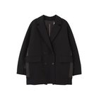 【アドーア/ADORE】のトリプルクロスジャケット 人気、トレンドファッション・服の通販 founy(ファニー) ファッション Fashion レディースファッション Fashion for Women アウター Coat / Outerwear Collection レディースジャケット・軽アウター Jackets おすすめ Recommended / Our Picks キルティング Quilted, Quilting コクーン Cocoon, Cocoon Silhouette ジャケット Jacket, Outerwear スタンダード Standard, Basic タフタ Taffeta, Structured Fabric ダブル Double, Double-Breasted フィット Fit, Slim Fit ブルゾン Blouson, Bomber Jacket ルーズ Loose, Oversized A/W・秋冬 Autumn/Winter thumbnail ブラック&#215;ブラック|ID: prp329100004716625 ipo3291000000034078950
