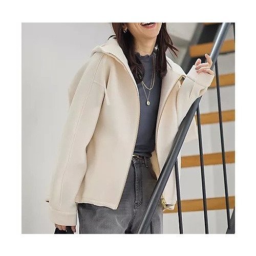 【エニー/ANY】のダンボールWジップパーカー 人気、トレンドファッション・服の通販 founy(ファニー) 　ファッション　Fashion　レディースファッション　Fashion for Women　トップス・カットソー　Cut & Sew Tops　レディースパーカー・カジュアルフーディー　Casual Hoodies & Sweatshirts　カーディガン　Cardigan, Knitwear　ストレッチ　Stretch, Stretchy Fabric　デニム　Denim, Jeans Material　パイピング　Piping, Trim Design　ルーズ　Loose, Oversized　春　Spring　洗える　Machine Washable　秋　Autumn　 other-1|ID: prp329100004716627 ipo3291000000034078961