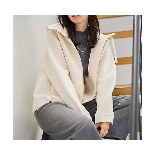 【エニー/ANY】のダンボールWジップパーカー 人気、トレンドファッション・服の通販 founy(ファニー) 　ファッション　Fashion　レディースファッション　Fashion for Women　トップス・カットソー　Cut & Sew Tops　レディースパーカー・カジュアルフーディー　Casual Hoodies & Sweatshirts　カーディガン　Cardigan, Knitwear　ストレッチ　Stretch, Stretchy Fabric　デニム　Denim, Jeans Material　パイピング　Piping, Trim Design　ルーズ　Loose, Oversized　春　Spring　洗える　Machine Washable　秋　Autumn　other-2|ID: prp329100004716627 ipo3291000000034078967