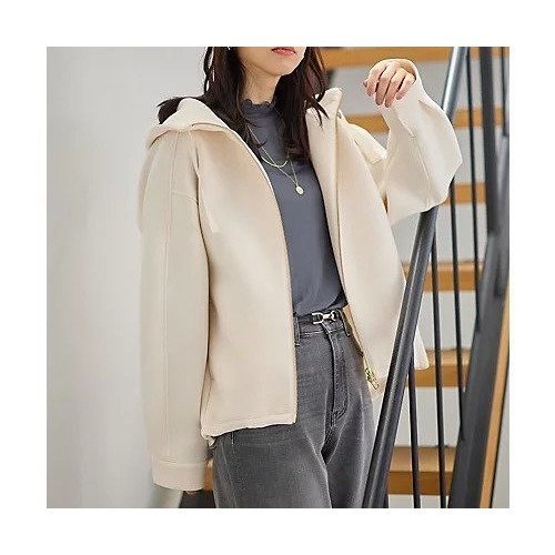 【エニー/ANY】のダンボールWジップパーカー 人気、トレンドファッション・服の通販 founy(ファニー) 　ファッション　Fashion　レディースファッション　Fashion for Women　トップス・カットソー　Cut & Sew Tops　レディースパーカー・カジュアルフーディー　Casual Hoodies & Sweatshirts　カーディガン　Cardigan, Knitwear　ストレッチ　Stretch, Stretchy Fabric　デニム　Denim, Jeans Material　パイピング　Piping, Trim Design　ルーズ　Loose, Oversized　春　Spring　洗える　Machine Washable　秋　Autumn　other-3|ID: prp329100004716627 ipo3291000000034078968