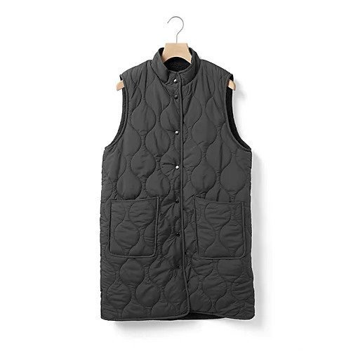 【ミディウミ/MidiUmi】のキルティングリバーシブルベスト インテリア・キッズ・メンズ・レディースファッション・服の通販 founy(ファニー) https://founy.com/ ファッション Fashion レディースファッション Fashion for Women アウター Coat / Outerwear Collection トップス・カットソー Cut & Sew Tops ベスト&ジレ / 重ね着スタイル Vests & Gilets キルティング Quilted, Quilting スタンド Stand Collar, Upright Stand ベスト Vest, Waistcoat ポケット Pocket, Pocket Detail リバーシブル Reversible, Two-Sided 冬 Winter / This Winter 定番 Standard, Basic Item |ID: prp329100004716752 ipo3291000000034079722