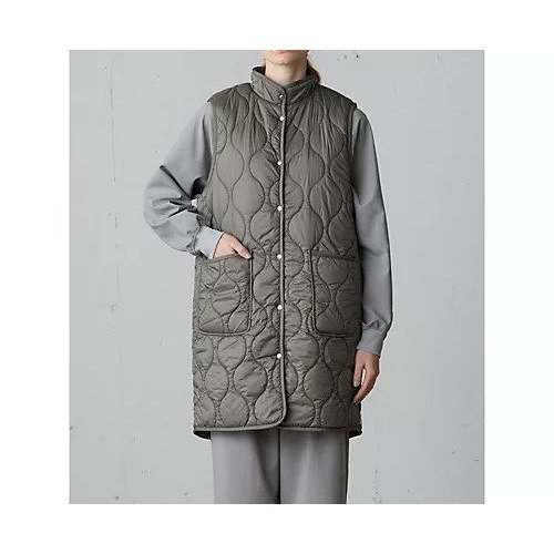 【ミディウミ/MidiUmi】のキルティングリバーシブルベスト インテリア・キッズ・メンズ・レディースファッション・服の通販 founy(ファニー) 　ファッション　Fashion　レディースファッション　Fashion for Women　アウター　Coat / Outerwear Collection　トップス・カットソー　Cut & Sew Tops　ベスト&ジレ / 重ね着スタイル　Vests & Gilets　キルティング　Quilted, Quilting　スタンド　Stand Collar, Upright Stand　ベスト　Vest, Waistcoat　ポケット　Pocket, Pocket Detail　リバーシブル　Reversible, Two-Sided　冬　Winter / This Winter　定番　Standard, Basic Item　チャコールグレー|ID: prp329100004716752 ipo3291000000035312669