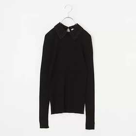 【イエナ/IENA】 【LEE別注】【洗える】レース衿リブホールガーメントプルオーバー人気、トレンドファッション・服の通販 founy(ファニー) ファッション Fashion レディースファッション Fashion for Women トップス・カットソー Cut & Sew Tops カジュアルプルオーバー・ニットトップス Pullovers & Knit Tops / Casual Pullovers シンプル Simple, Minimal フィット Fit, Slim Fit ホールガーメント WholeGarment, Seamless Knit リブニット Rib Knit, Ribbed Knit レース Lace, Lace Fabric 別注 Limited Edition, Custom Order 吸水 Absorbent, Quick-Dry 洗える Machine Washable |ID:prp329100004717768