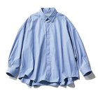 【トゥエルブクローゼット/12closet】の【DEAR DAYS】【洗える】バックフレアオーバーシャツ 人気、トレンドファッション・服の通販 founy(ファニー) ファッション Fashion レディースファッション Fashion for Women トップス・カットソー Cut & Sew Tops シャツ・ブラウス・オフィスカジュアル Elegant Blouses & Button-Ups バッグ Bags ギャザー Gathered, Ruffled ストライプ Stripe, Striped Pattern フロント Front, Front Design ヨーク Yoke, Yoke Design ワイド Wide, Wide Fit 定番 Standard, Basic Item 洗える Machine Washable thumbnail ブルー|ID: prp329100004717776 ipo3291000000034089838