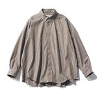 【トゥエルブクローゼット/12closet】の【DEAR DAYS】【洗える】バックフレアオーバーシャツ 人気、トレンドファッション・服の通販 founy(ファニー) ファッション Fashion レディースファッション Fashion for Women トップス・カットソー Cut & Sew Tops シャツ・ブラウス・オフィスカジュアル Elegant Blouses & Button-Ups バッグ Bags ギャザー Gathered, Ruffled ストライプ Stripe, Striped Pattern フロント Front, Front Design ヨーク Yoke, Yoke Design ワイド Wide, Wide Fit 定番 Standard, Basic Item 洗える Machine Washable thumbnail モカストライプ|ID: prp329100004717776 ipo3291000000034089840