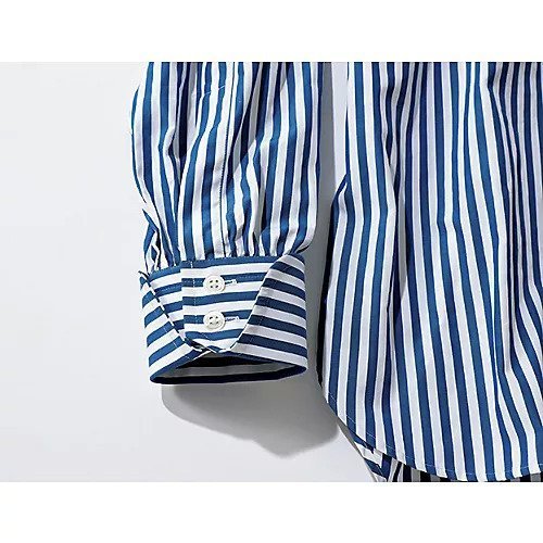 【オブラダ/Oblada】の【LEE別注】【洗える】JERMYN SHIRT STRIPE 人気、トレンドファッション・服の通販 founy(ファニー) 　ファッション　Fashion　レディースファッション　Fashion for Women　トップス・カットソー　Cut & Sew Tops　シャツ・ブラウス・オフィスカジュアル　Elegant Blouses & Button-Ups　なめらか　Smooth, Silky Texture　ストライプ　Stripe, Striped Pattern　ドレス　Dress, One-Piece　バランス　Balance, Style Balance　ベスト　Vest, Waistcoat　別注　Limited Edition, Custom Order　洗える　Machine Washable　other-2|ID: prp329100004717778 ipo3291000000034089854