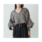【カオス/Chaos】のブランシェブラウス 2025AW 人気、トレンドファッション・服の通販 founy(ファニー) ファッション Fashion レディースファッション Fashion for Women トップス・カットソー Cut & Sew Tops シャツ・ブラウス・オフィスカジュアル Elegant Blouses & Button-Ups カフス Cuff Design ショルダー Shoulder, Shoulder Strap 定番 Standard, Basic Item バランス Balance, Style Balance フランス France, French フレンチ French, French Style ミックス Mix, Mixed Style リネン Linen, Linen Fabric ワイド Wide, Wide Fit ワッシャー Washer, Crinkled Finish おすすめ Recommended / Our Picks 2025年 2025 2025-2026秋冬・A/W Autumn/Winter 2025–26 AW25–26 thumbnail グレー|ID: prp329100004717780 ipo3291000000034089865