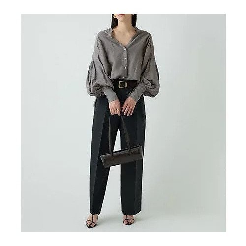 【カオス/Chaos】のブランシェブラウス 2025AW 人気、トレンドファッション・服の通販 founy(ファニー) 　ファッション　Fashion　レディースファッション　Fashion for Women　トップス・カットソー　Cut & Sew Tops　シャツ・ブラウス・オフィスカジュアル　Elegant Blouses & Button-Ups　カフス　Cuff Design　ショルダー　Shoulder, Shoulder Strap　定番　Standard, Basic Item　バランス　Balance, Style Balance　フランス　France, French　フレンチ　French, French Style　ミックス　Mix, Mixed Style　リネン　Linen, Linen Fabric　ワイド　Wide, Wide Fit　ワッシャー　Washer, Crinkled Finish　おすすめ　Recommended / Our Picks　2025年　2025　2025-2026秋冬・A/W　Autumn/Winter 2025–26 AW25–26　other-2|ID: prp329100004717780 ipo3291000000034089867