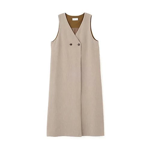 【ヒューマンウーマン/HUMAN WOMAN】のTRストレッチVネックジャンスカ 人気、トレンドファッション・服の通販 founy(ファニー) 　ファッション　Fashion　レディースファッション　Fashion for Women　トップス・カットソー　Cut & Sew Tops　Vネックトップス　V-Neck Tops / V-Cut Neckline Shirts　おすすめ　Recommended / Our Picks　カットソー　Cut and Sewn Top　クラシカル　Classical, Vintage-Inspired　シンプル　Simple, Minimal　スタンダード　Standard, Basic　スタンド　Stand Collar, Upright Stand　ストレッチ　Stretch, Stretchy Fabric　ダブル　Double, Double-Breasted　ノースリーブ　Sleeveless, No-Sleeve　フリル　Frill, Ruffle　エレガント 上品　Elegant　other-3|ID: prp329100004717792 ipo3291000000034089979