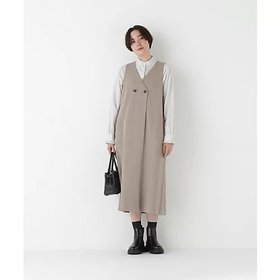 【ヒューマンウーマン/HUMAN WOMAN】 TRストレッチVネックジャンスカ人気、トレンドファッション・服の通販 founy(ファニー) ファッション Fashion レディースファッション Fashion for Women トップス・カットソー Cut & Sew Tops Vネックトップス V-Neck Tops / V-Cut Neckline Shirts おすすめ Recommended / Our Picks カットソー Cut and Sewn Top クラシカル Classical, Vintage-Inspired シンプル Simple, Minimal スタンダード Standard, Basic スタンド Stand Collar, Upright Stand ストレッチ Stretch, Stretchy Fabric ダブル Double, Double-Breasted ノースリーブ Sleeveless, No-Sleeve フリル Frill, Ruffle エレガント 上品 Elegant |ID:prp329100004717792
