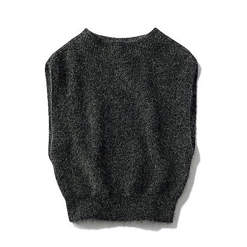 【トゥエルブクローゼット/12closet】の【DEAR DAYS】キッドモヘヤ混ベスト インテリア・キッズ・メンズ・レディースファッション・服の通販 founy(ファニー) 　ファッション　Fashion　レディースファッション　Fashion for Women　アウター　Coat / Outerwear Collection　トップス・カットソー　Cut & Sew Tops　ベスト&ジレ / 重ね着スタイル　Vests & Gilets　アンゴラ　Angora Knitwear　インナー　Innerwear　ブラウジング　Blouson Silhouette, Cinched Waist　ベスト　Vest, Waistcoat　秋　Autumn　グレージュ|ID: prp329100004717802 ipo3291000000034090055