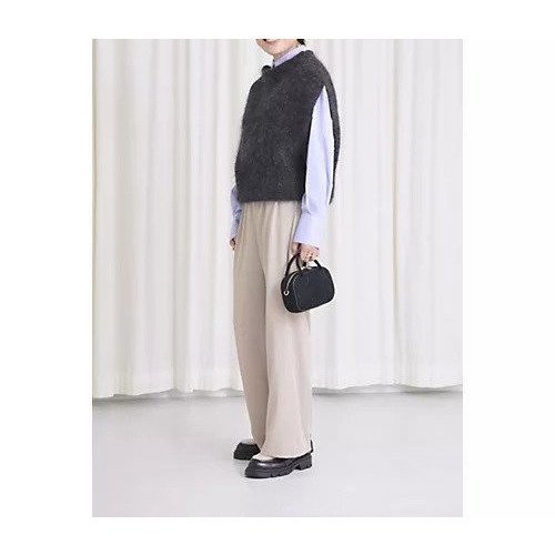 【トゥエルブクローゼット/12closet】の【DEAR DAYS】キッドモヘヤ混ベスト 人気、トレンドファッション・服の通販 founy(ファニー) 　ファッション　Fashion　レディースファッション　Fashion for Women　アウター　Coat / Outerwear Collection　トップス・カットソー　Cut & Sew Tops　ベスト&ジレ / 重ね着スタイル　Vests & Gilets　アンゴラ　Angora Knitwear　インナー　Innerwear　ブラウジング　Blouson Silhouette, Cinched Waist　ベスト　Vest, Waistcoat　秋　Autumn　other-3|ID: prp329100004717802 ipo3291000000035084250