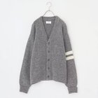 【トゥエルブクローゼット/12closet】の【石上美津江さんコラボ】モヘア混ライン入りカーディガン 人気、トレンドファッション・服の通販 founy(ファニー) ファッション Fashion レディースファッション Fashion for Women トップス・カットソー Cut & Sew Tops カーディガン・羽織り Layered Style Cardigans カーディガン Cardigan, Knitwear コラボ Collaboration, Collab thumbnail グレー|ID: prp329100004717811 ipo3291000000034090117