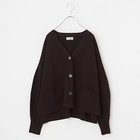 【イエナ/IENA】の【LEE別注】【洗える】スーパーファインスムースショートカーディガン ブラウン|ID: prp329100004717813 ipo3291000000035309555
