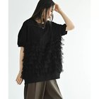 【スタイルデリ/STYLE DELI】の【BLK001】チュールレイヤードスウェット ブラック|ID: prp329100004717817 ipo3291000000034090157