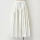 【トゥエルブクローゼット/12closet】の【石上美津江さんコラボ】【洗える】切替ギャザースカート 人気、トレンドファッション・服の通販 founy(ファニー) ファッション Fashion レディースファッション Fashion for Women スカート Skirts ギャザー Gathered, Ruffled コラボ Collaboration, Collab タイツ Tights, Legwear タイプライター Typewriter Fabric, Crisp Cotton ポケット Pocket, Pocket Detail 切替 Switching, Contrast Panel 洗える Machine Washable thumbnail オフホワイト|ID: prp329100004717827 ipo3291000000034090222