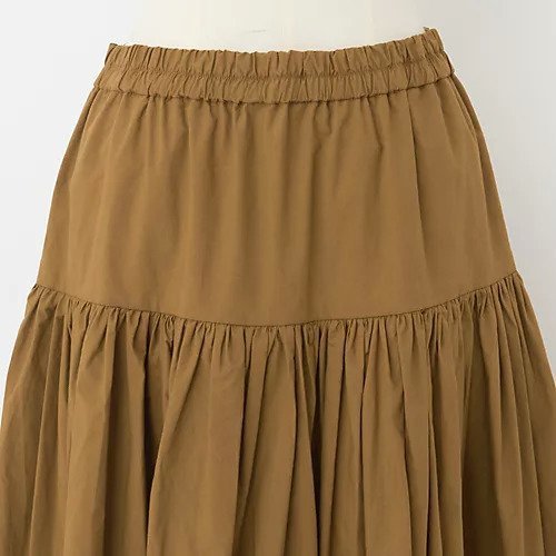 【トゥエルブクローゼット/12closet】の【石上美津江さんコラボ】【洗える】切替ギャザースカート 人気、トレンドファッション・服の通販 founy(ファニー) 　ファッション　Fashion　レディースファッション　Fashion for Women　スカート　Skirts　ギャザー　Gathered, Ruffled　コラボ　Collaboration, Collab　タイツ　Tights, Legwear　タイプライター　Typewriter Fabric, Crisp Cotton　ポケット　Pocket, Pocket Detail　切替　Switching, Contrast Panel　洗える　Machine Washable　other-3|ID: prp329100004717827 ipo3291000000034090226