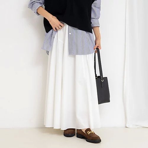 【ノーリーズ/NOLLEY'S】のウォッシャブルブロードサイドマルチWAYギャザースカート 人気、トレンドファッション・服の通販 founy(ファニー) 　ファッション　Fashion　レディースファッション　Fashion for Women　スカート　Skirts　2025年　2025　2025-2026秋冬・A/W　Autumn/Winter 2025–26 AW25–26　アシンメトリー　Asymmetrical Style　ギャザー　Gathered, Ruffled　シンプル　Simple, Minimal　エレガント 上品　Elegant　other-3|ID: prp329100004717829 ipo3291000000034090242