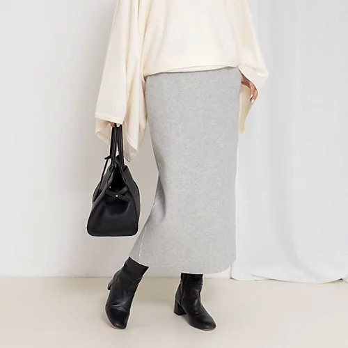 【ノーリーズ/NOLLEY'S】の【一部WEB限定カラー&サイズ】ウォッシャブルWジャージタイトスカート インテリア・キッズ・メンズ・レディースファッション・服の通販 founy(ファニー) ファッション Fashion レディースファッション Fashion for Women スカート Skirts 2025年 2025 2025-2026秋冬・A/W Autumn/Winter 2025–26 AW25–26 ウォッシャブル Machine Washable シンプル Simple, Minimal タイトスカート Pencil Skirt, Tight Skirt ダブル Double, Double-Breasted ライトグレー|ID: prp329100004717831 ipo3291000000034090250