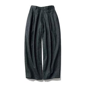 【トゥエルブクローゼット/12closet】 【DEAR DAYS】カシミヤ混バレルパンツ人気、トレンドファッション・服の通販 founy(ファニー) ファッション Fashion レディースファッション Fashion for Women パンツ Pants & Trousers シンプル Simple, Minimal ドレープ Drape, Draping Fabric 日本製 Made In Japan |ID:prp329100004717839