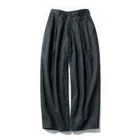 【トゥエルブクローゼット/12closet】の【DEAR DAYS】カシミヤ混バレルパンツ 人気、トレンドファッション・服の通販 founy(ファニー) ファッション Fashion レディースファッション Fashion for Women パンツ Pants & Trousers シンプル Simple, Minimal ドレープ Drape, Draping Fabric 日本製 Made In Japan |ID:prp329100004717839