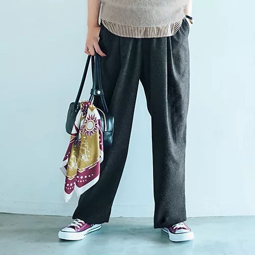 【トゥエルブクローゼット/12closet】の【DEAR DAYS】カシミヤ混バレルパンツ 人気、トレンドファッション・服の通販 founy(ファニー) 　ファッション　Fashion　レディースファッション　Fashion for Women　パンツ　Pants & Trousers　シンプル　Simple, Minimal　ドレープ　Drape, Draping Fabric　日本製　Made In Japan　other-2|ID: prp329100004717839 ipo3291000000034090301