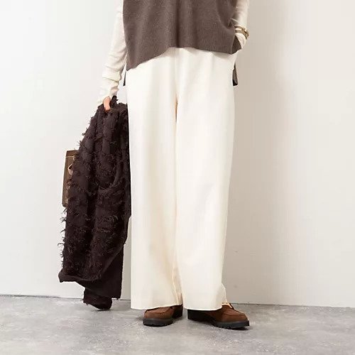 【ノーリーズ/NOLLEY'S】のウォッシャブル裏起毛WARMパンツ インテリア・キッズ・メンズ・レディースファッション・服の通販 founy(ファニー) 　ファッション　Fashion　レディースファッション　Fashion for Women　パンツ　Pants & Trousers　2025年　2025　2025-2026秋冬・A/W　Autumn/Winter 2025–26 AW25–26　ウォッシャブル　Machine Washable　ストレッチ　Stretch, Stretchy Fabric　ドローストリング　Drawstring, Pull Cord　ロング　Long, Long-Length　人気　Popular, Best Seller　秋　Autumn　オフホワイト|ID: prp329100004717844 ipo3291000000034090337