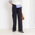 【ノーリーズ/NOLLEY'S】のウォッシャブル両面起毛ワイドパンツ ブラック・グレー系1|ID: prp329100004717848 ipo3291000000034090369